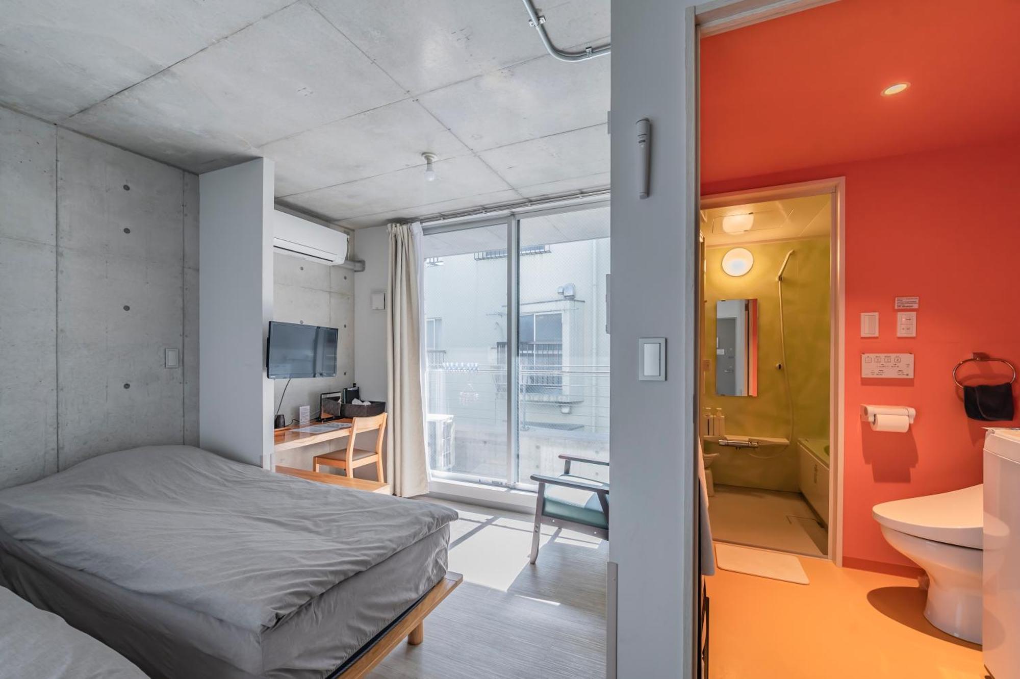 Апартаменты Bmj Shinjuku Okubo Токио Номер фото